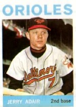 1964 Topps Baseball Cards      022      Jerry Adair